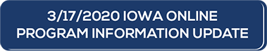 Iowa Online Program Information Letter